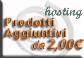 servizi hosting aggiuntivi